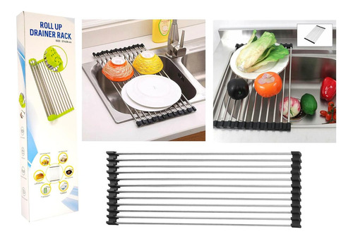 Gulfdealz Roll Up Plath Secy Rack - Cubra De Silicona Sobre