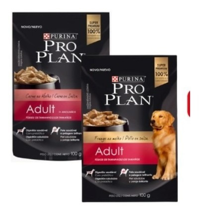 Alimento Humedo Pro Plan Perro Pack*10