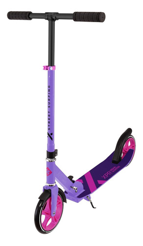 Monopatín de pie Street Surfing XPR Urban Scooter Purple Pink  púrpura y rosa para niños