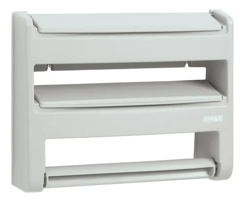 Portarrollos Triple Blanco 36 X 9 X 28 Cms Rimax