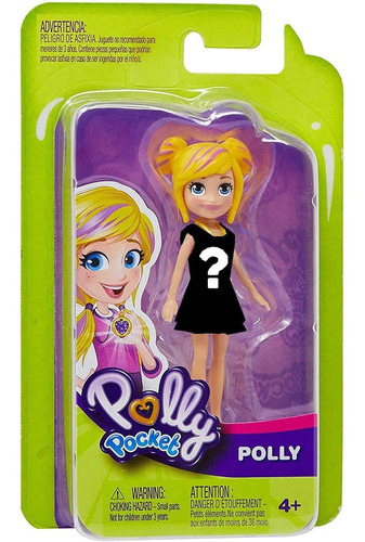 Polly Pocket Boneca Polly Com Roupa Surpresa Mattel Fwy19