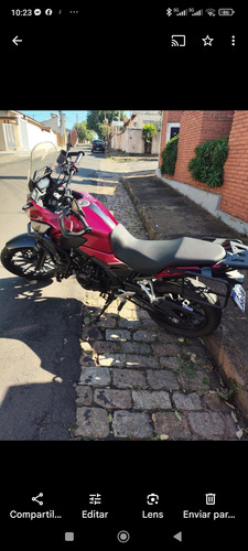 Cb500x 2020 Vermelha C/16.000 Km Manual E Chave Reserva