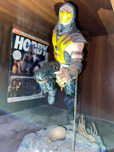 Figura Scorpion Del Videojuego Mortal Kombat (Usado)