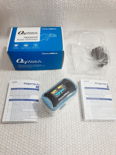 Medidor Oxígeno En Sangre Pulse Oximeter Oxywatch Fingertip