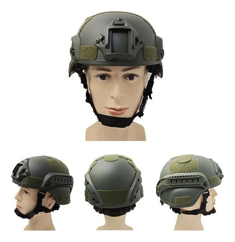 Mich 2000 Casco Táctico Montar Ejército Fan Campo Cs Equipo