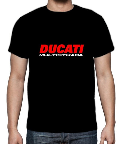 Remera Ducati Multistrada Motos Calidad (premium)