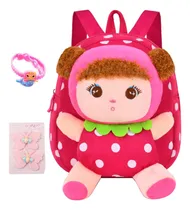 Comprar Mochila Preescolar Guarderia Kinder Para Juguetes Colores Muñeca 3d Velcro Niños Pequeños