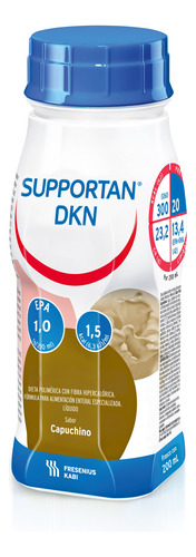 Supportan Dkn Capuchino 12 Pzs De 200 Ml Cada Uno
