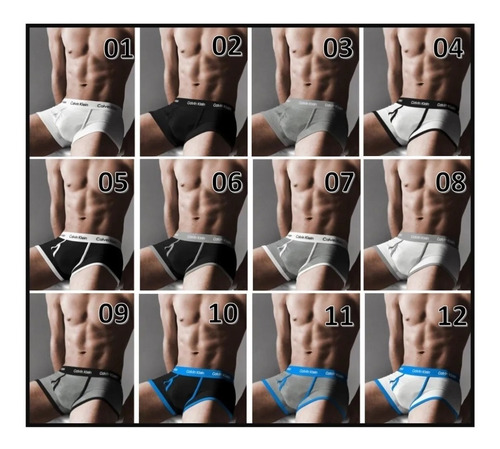 10 Boxers Calvin K.  Model 365  T. De Algodon + Envio Gratis