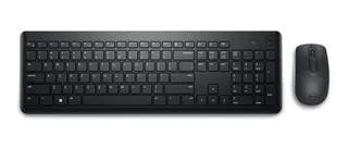 Kit Dell Mouse Y Teclado Inalambrico, Negro