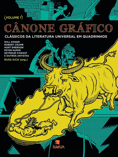 Cânone gráfico I: clássicos da literatura universal em quadrinhos, de Crumb, Robert. Editora Jinkings editores associados LTDA-EPP, capa mole em português, 2014