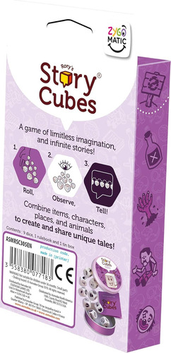 Story Cubes Misterio Juego De Mesa Desarrollo Historias Rory