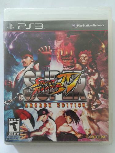 Super Street Fighter Iv 4 Arcade Edition Ps3 Nuevo Original