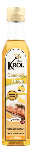 Aceite De Canola & Limon Krol Virgen 250ml Sin Taac