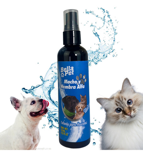 Colonia Bella Pet Unisex 125 Ml Fragancia Fresca Fragancia Aroma A Bebe