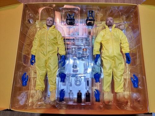 Threezero Breaking Bad Walter White E Jesse Pinkman Hazmat
