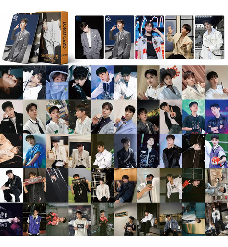 55 Photocards Stray Kids - Seungmin Edition