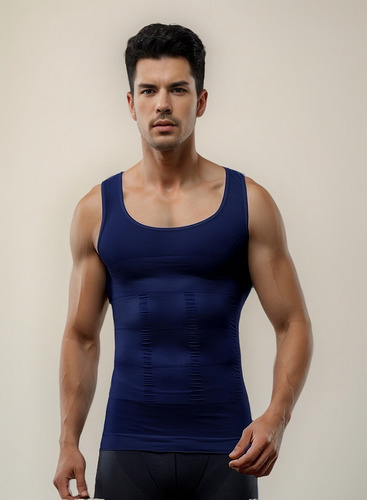 Camiseta Faja Playera Reductora Moldeadora Hombre Compresion