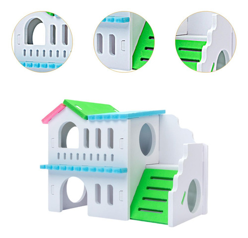 Hamster Hamster Hamster Playground Cage Para De Colores