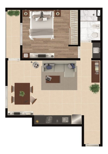 Imagen 3 de 8 de Df567 - Departamento En Venta. Edif. Palomar Village - Tipol. D