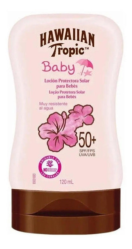 Locion Protector Solar Bebe Fps50 Hawaiian Tropic Baby 120ml