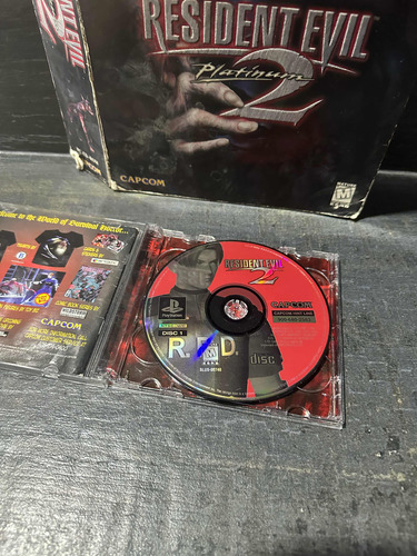 Resident Evil 2 Playstation 1 Ps1 Original En Caja De Pc