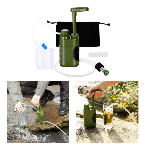Filtro De Agua De Supervivencia Portátil Purificador