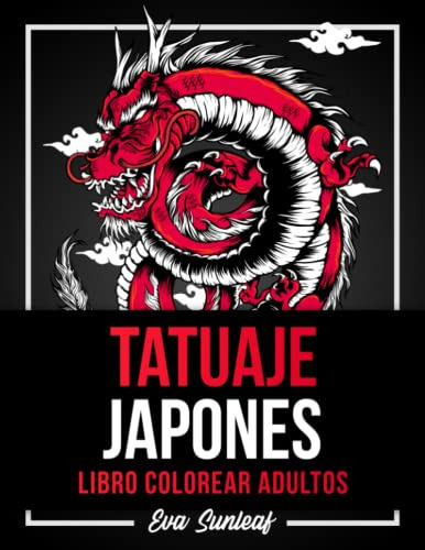 Libro : Libro Colorear Adultos Tatuaje Japones -... 