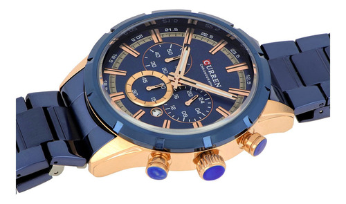 Reloj Para Hombre Curren Krec7603 Azul
