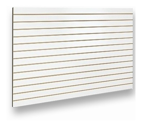Exhibipanel Blanco-panel Ranurado 1.22x2.44mts