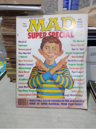 Revista Mad Super Special #56 Fall 1986 