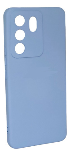 Funda Zte V30 Lite Protector Silicon Colores Liso Blade