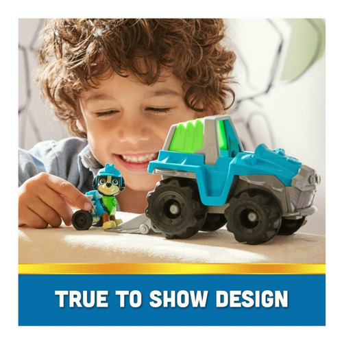 Paw Patrol, Vehículo Básico Sustentable De Rex, Juguetes