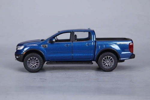 Maisto 2019 Ford Ranger Camioneta Maletero Azul 1/27 Diecast