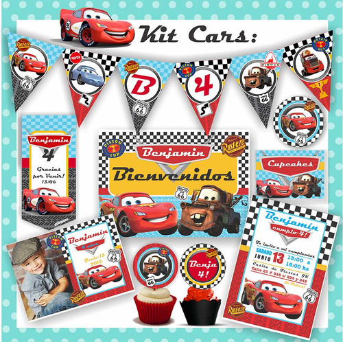 Kit Imprimible Cars