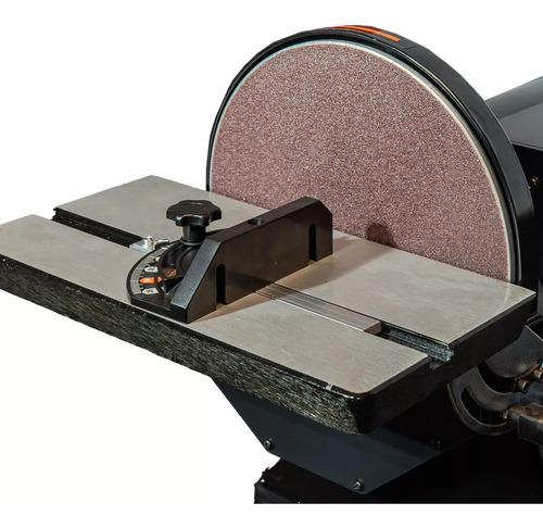Lijadora De Banco Banda Y Disco 254mm 750w Lusqtoff Black Color Negro Frecuencia 50