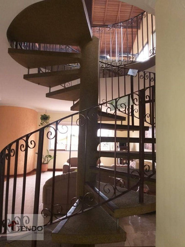 Imagem 13 de 30 de Imob03 - Sobrado Com 3 Dormitórios À Venda, 377 M² Por R$ 1.100.000 - Suíssa - Ribeirão Pires/sp - So0768