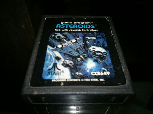 Asteroids Para Atari 2600,excelente Titulo,checalo