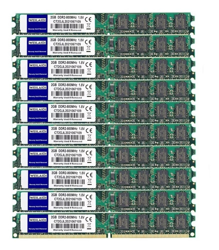 Memoria Ram Ddr2 2gb Pc 6400s 800 Mhz