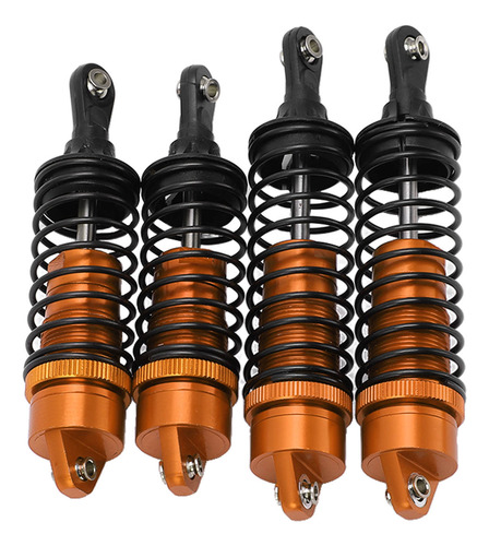 Amortiguador Modelo Rc Springs Shocks, 4 Unidades, Para Losi