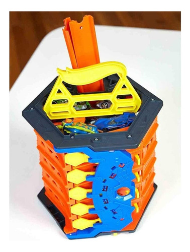 Track Set Hot Wheels Roll Out Raceway Con 1 Coche Para Niños