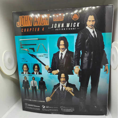 Figura De Acción De John Wick, Capítulo 4, Modelo De La Cole