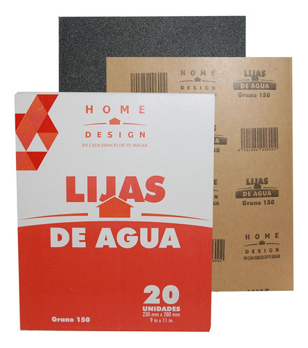 Lija De Agua Grano 150 - Home Design Pc