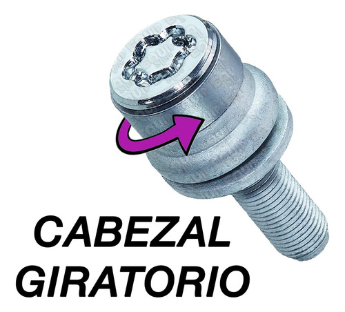 Tuercas Antirrobo Gir Mcgard Citroen Ds3 11/16