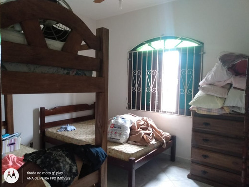 Imagem 22 de 30 de Casa Com Piscina, Edícula, Ducha, Área Gourmet Com Churrasqueira, No Bairro Cibratel 2 Em Itanhaém, Aceita Financiamento Bancário