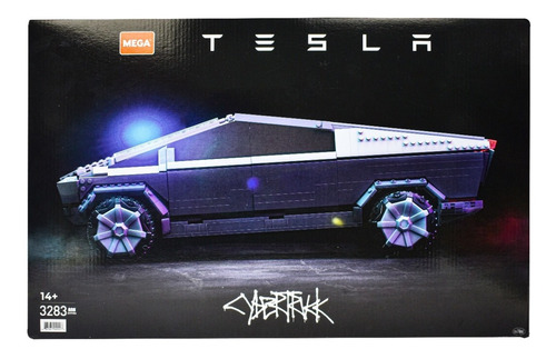 Mega Construx Tesla Cybertruck 3283 Piezas Mattel
