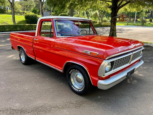Imagem 2 de 15 de Ford F100 V8 - Nunca Restaurada - Impecável - Placa Preta