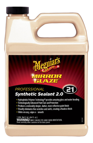 Meguiars M21 Mirror Glaze 2.0 Cera - Sellador Sintetico