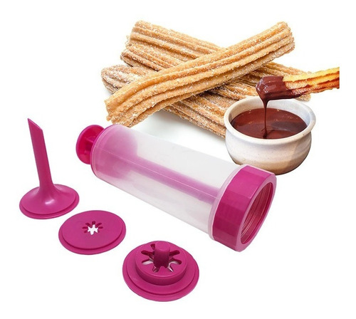 Maquina Manual De Fazer Churros Fácil Caseiro  - 2 Unidades