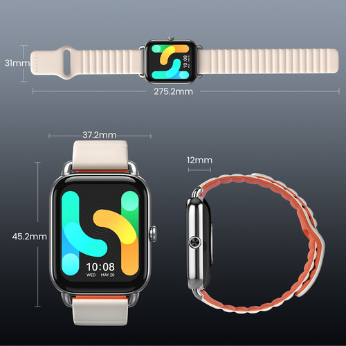 Haylou Rs4 Plus Bt5.2 Reloj Inteligente 1.78 Pantalla Amoled